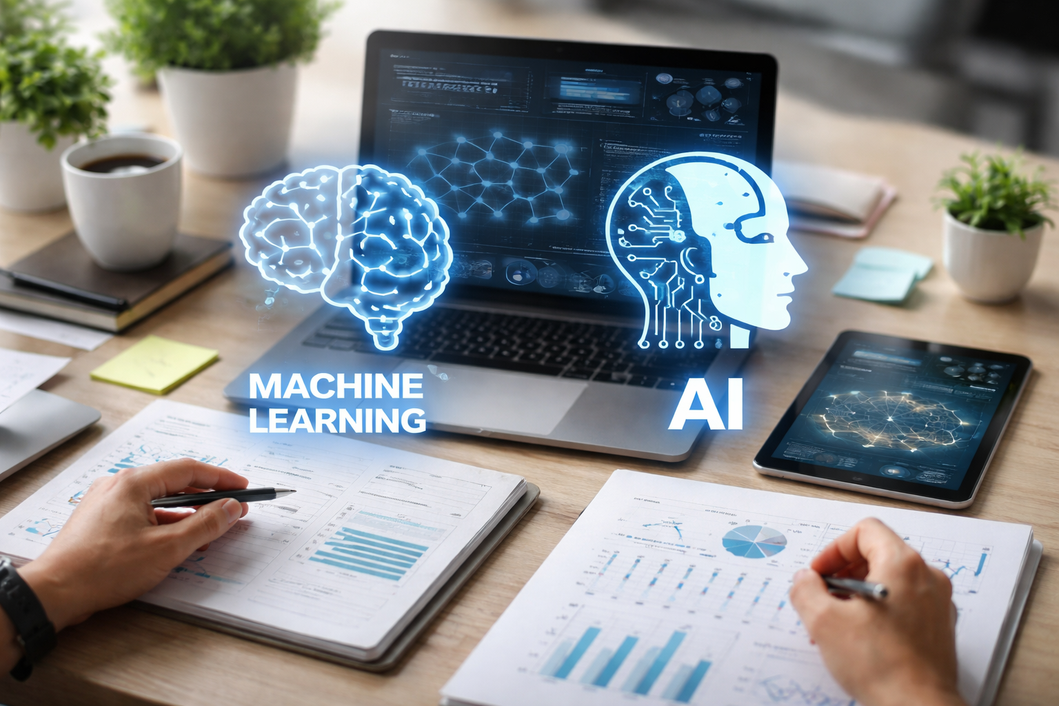 Demystifying the Differences: Machine Learning vs AI